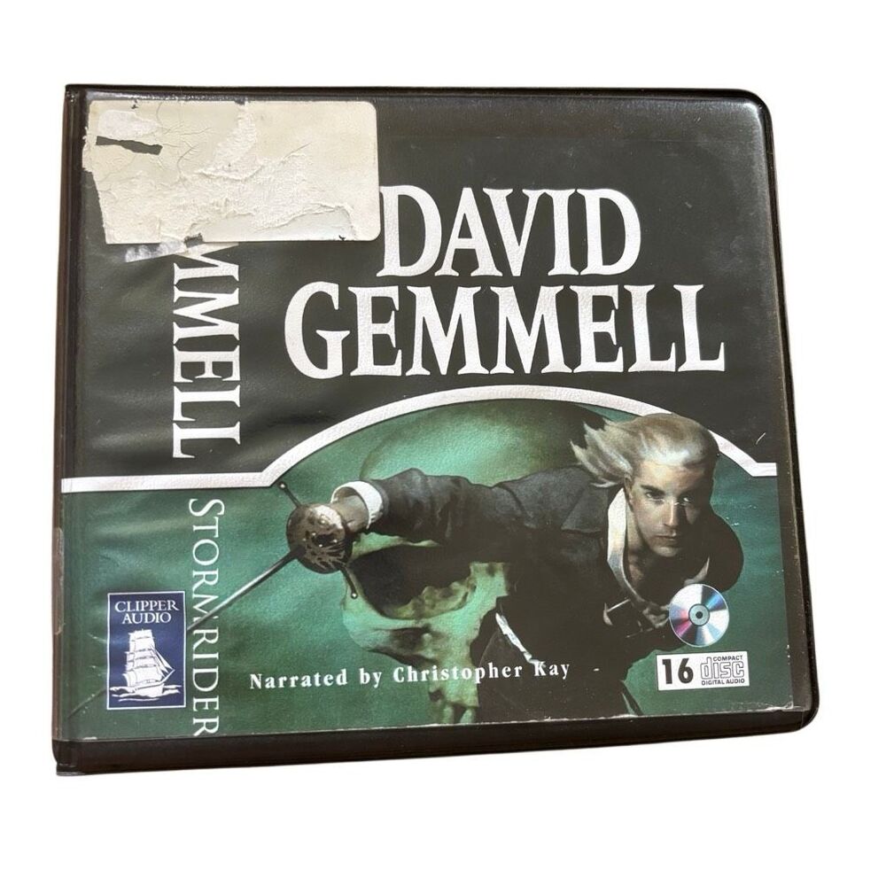 David Gemmell Stormrider Unabridged Audiobook 16 CD Set Rigante Christopher Kay